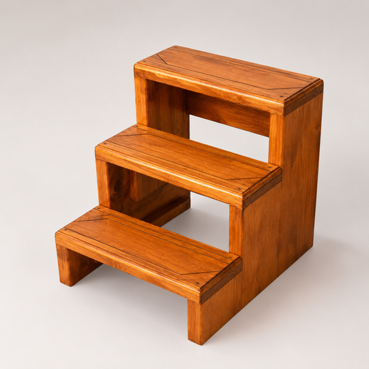Escalera para Tinaja de Madera