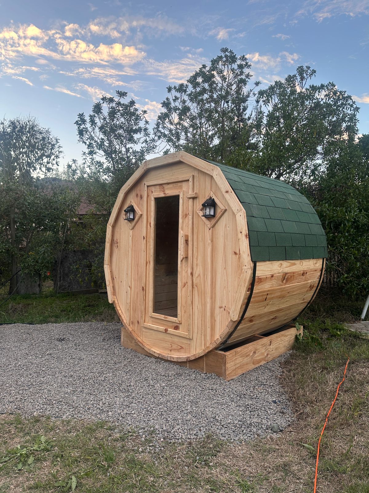 Sauna Cilíndrico para 4 Personas