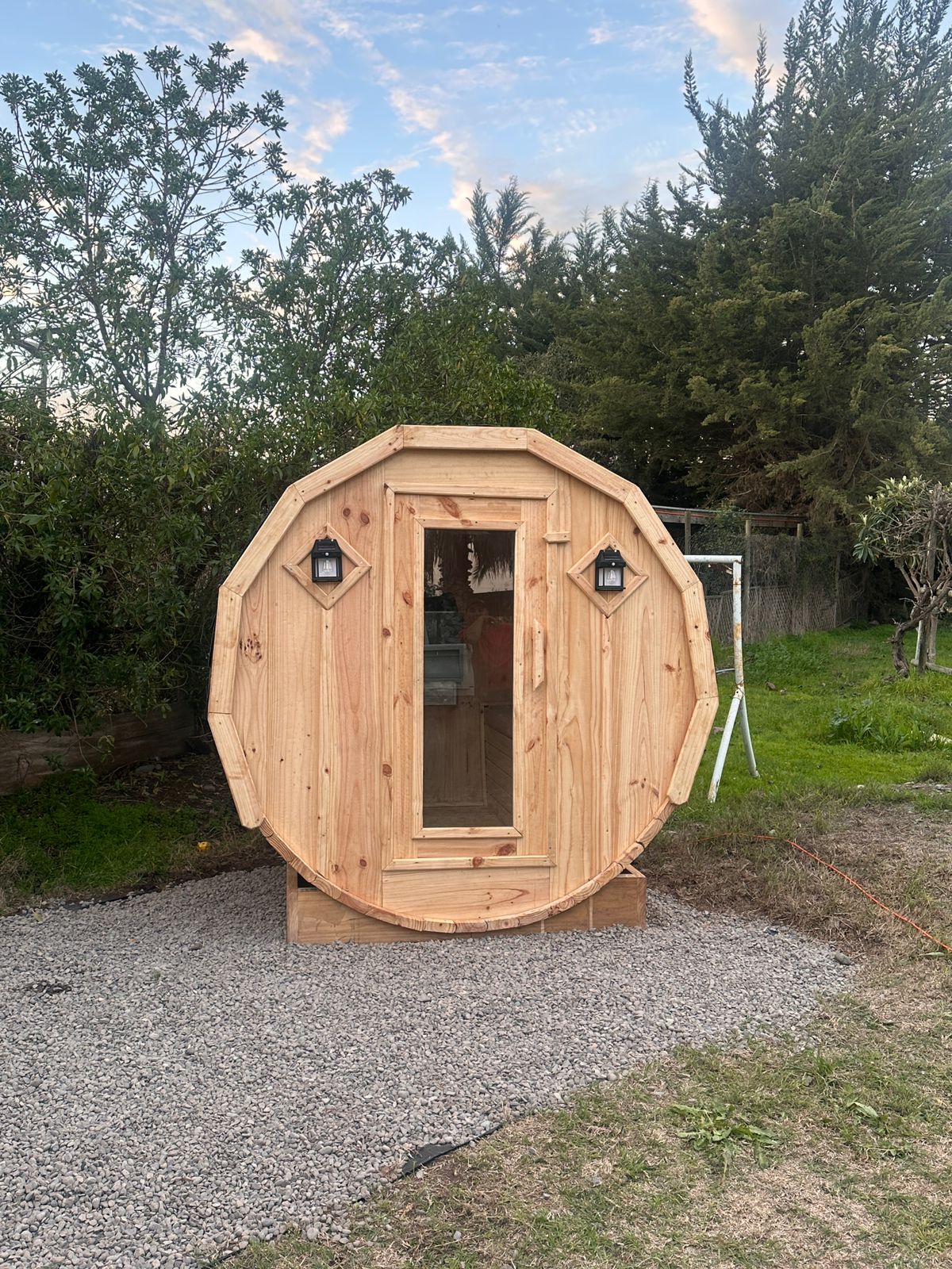 Sauna Cilíndrico para 4 Personas