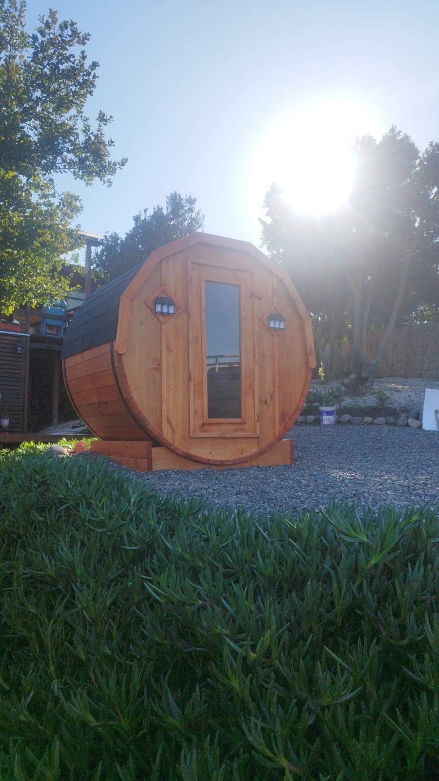 Sauna Cilíndrico para 4 Personas
