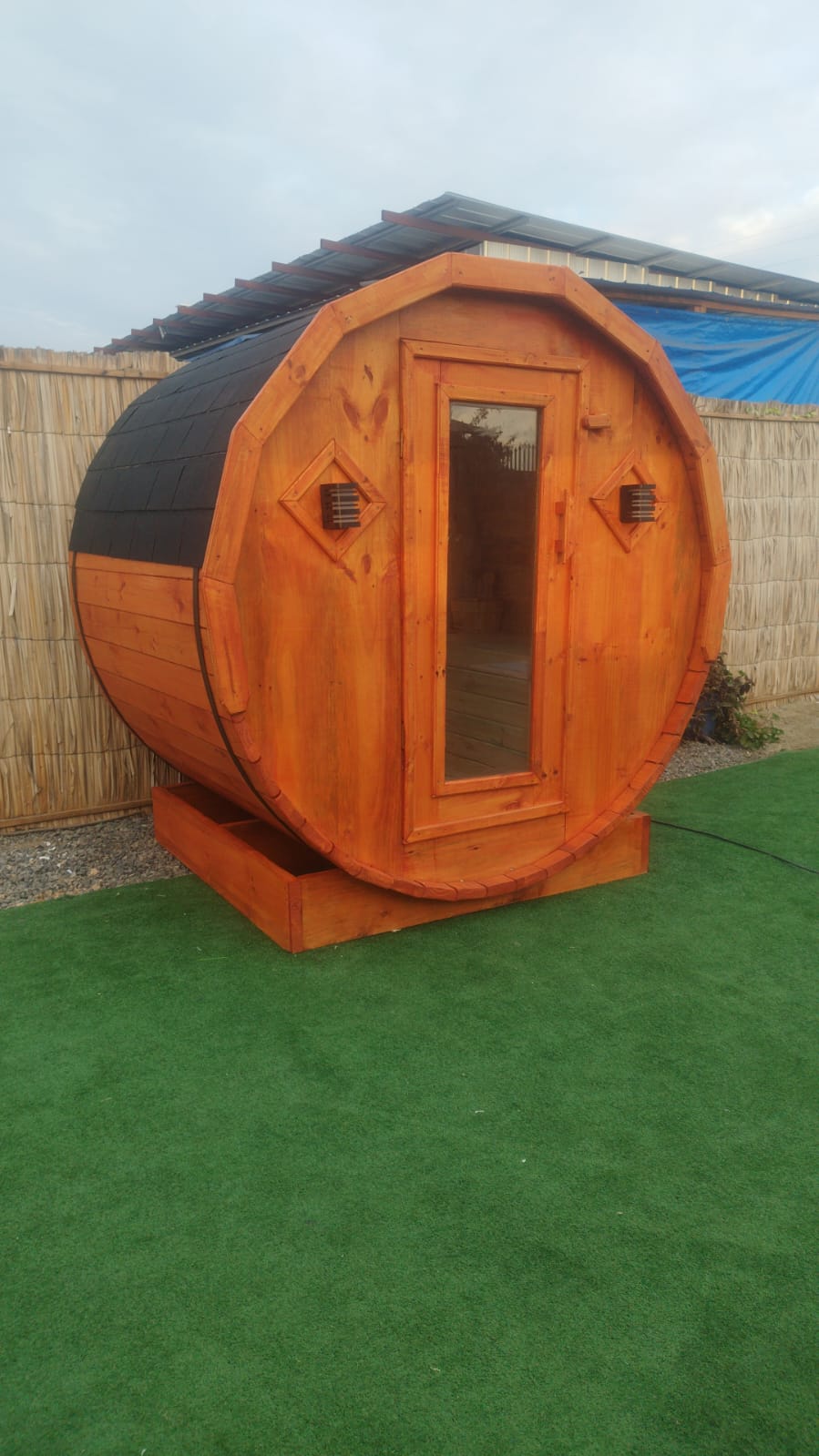 Sauna Cilíndrico para 4 Personas