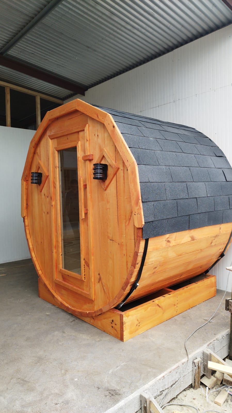 Sauna Cilíndrico para 4 Personas
