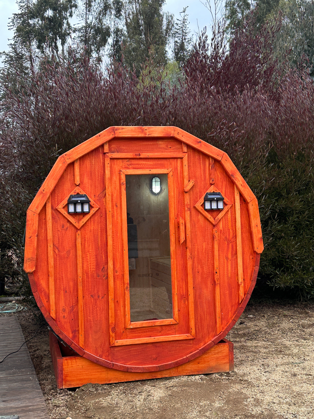 Sauna Cilíndrico para 4 Personas